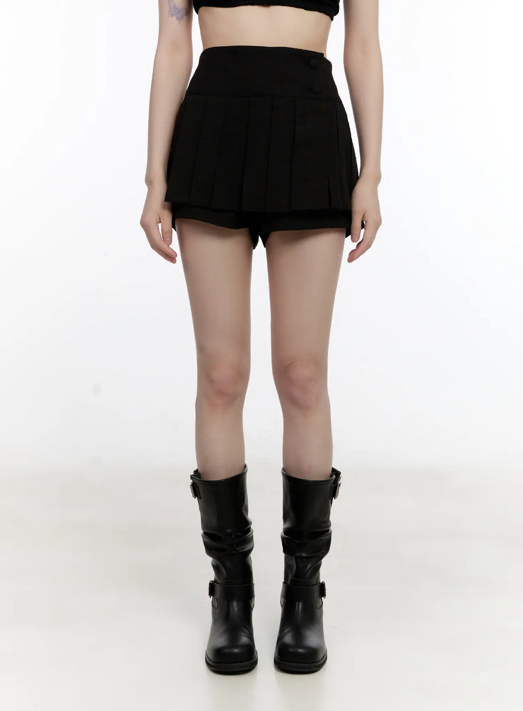 Pleated Mini Skirt CL507